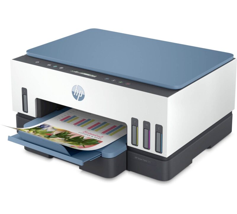 Večfunkcijska brizgalna naprava HP Smart Tank 725
