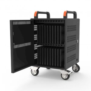 Metalna USB polnilna omara PORT 20 NB+19" rack 1xU