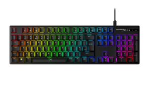 Tipkovnica HP HyperX Alloy Origins RGB, HyperX Red mehanična stikala,format polne velikost