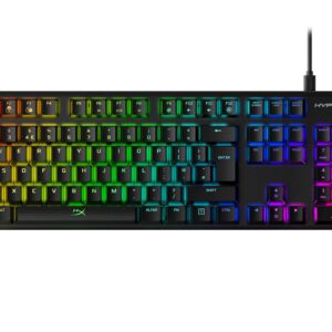 Tipkovnica HP HyperX Alloy Origins RGB, HyperX Red mehanična stikala,format polne velikost