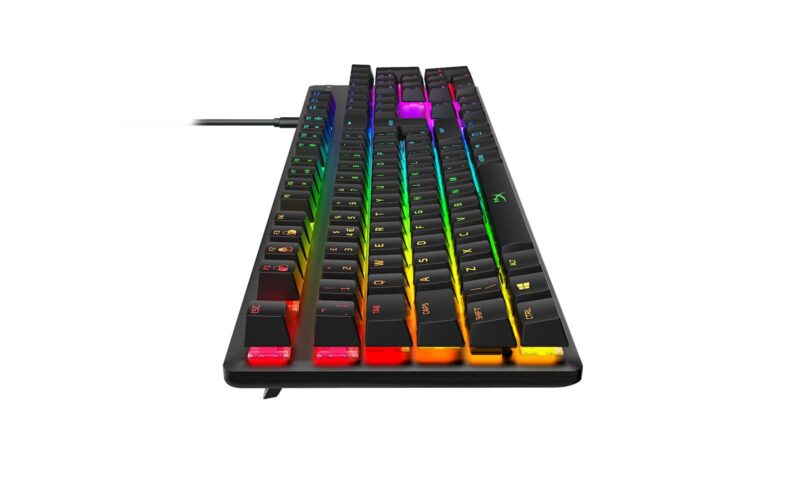 Tipkovnica HP HyperX Alloy Origins RGB, HyperX Red mehanična stikala,format polne velikost