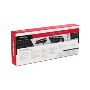 Tipkovnica HP HyperX Alloy Origins 60 RGB, manjši format, mehanična, HyperX Red, linear, US