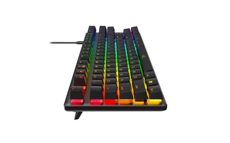 Tipkovnica HP HyperX Alloy Origins Core RGB, mehanična, HyperX Aqua Switch, linear, US