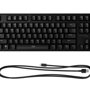 Tipkovnica HP HyperX Alloy Origins Core RGB, mehanična, HyperX Aqua Switch, linear, US