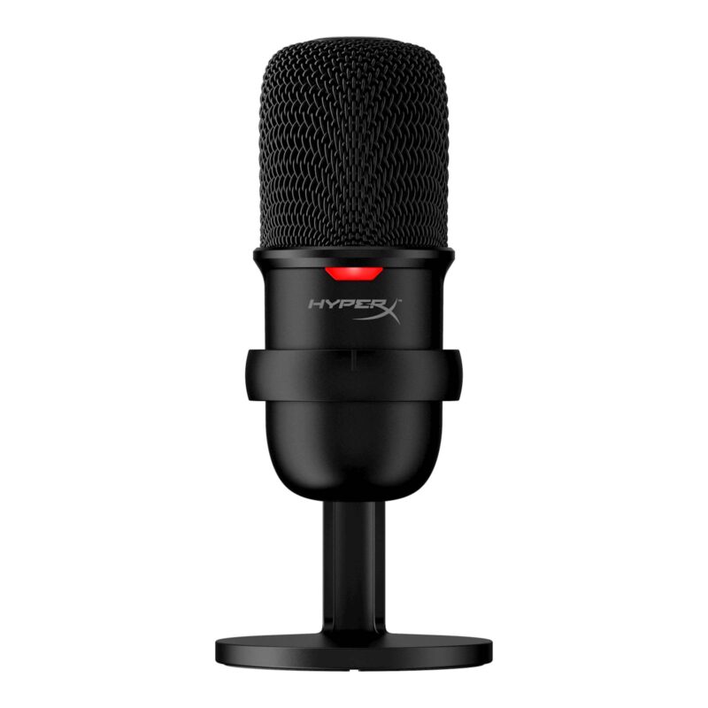 Mikrofon HP HyperX SoloCast USB, Združljiv s PC, PS5, PS4 in Mac, črna