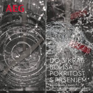 Delno vgradni pomivalni stroj AEG FEE84706PM, 60 cm, inverter motor