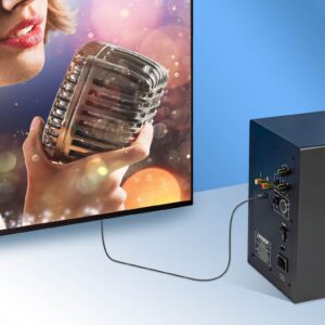 Kabel digitalni optični avdio Toslink MANHATTAN, 2xToslink S/PDIF moški, 3 m, črne barve