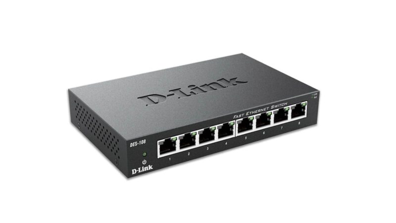 Mrežno stikalo D-LINK DES-108/E