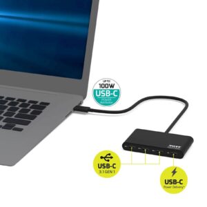 HUB PORT USB-C, 3 x USB-C +1X USB-C, 3xUSB Type C 3.1 Gen 1