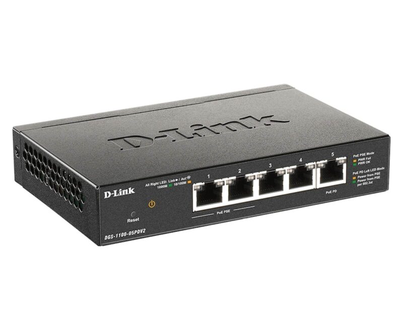 Mrežno stikalo D-link DGS-1100-05PDV2