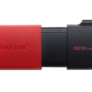 USB disk Kingston 128GB DT Exodia M, 3.2 Gen1, črno rdeč, drsni priključek