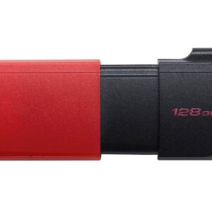 USB disk Kingston 128GB DT Exodia M, 3.2 Gen1, črno rdeč, drsni priključek
