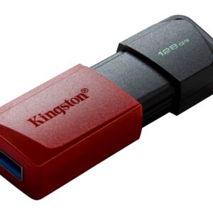 USB disk Kingston 128GB DT Exodia M, 3.2 Gen1, črno rdeč, drsni priključek
