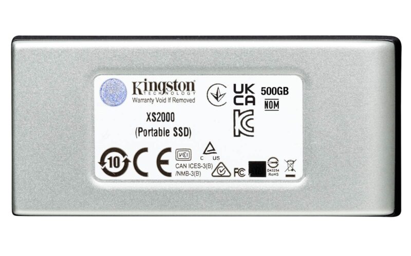 SSD Kingston prenosni 4TB XS2000, USB C 3.2, 2000/2000MB/s