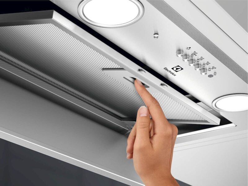 Popolnoma vgradna napa Electrolux LFG716X, Hob2Hood®, 54 cm