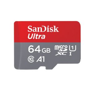 SDXC SANDISK MICRO 64GB ULTRA, 140MB/s, UHS-I, C10, A1, adapter SDXC SANDISK MICRO 64GB ULTRA, 140MB/s, UHS-I, C10, A1, adapter