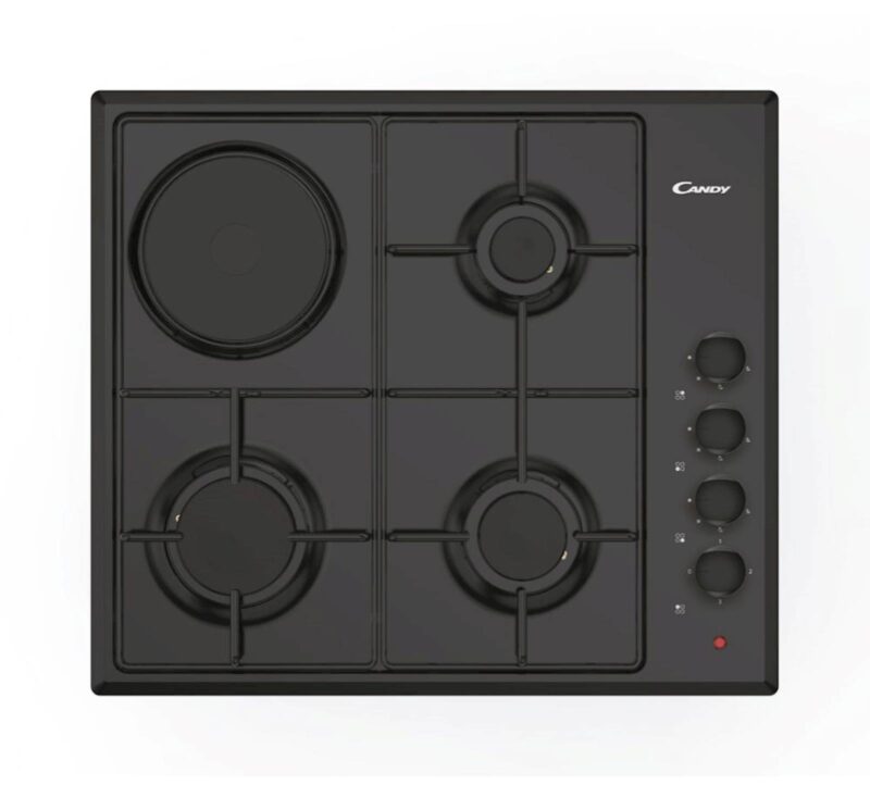 Kuhalna plošča CANDY CMGH31B/1, plin + elektrika