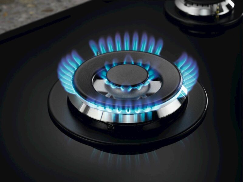 Vgr. kuhalna plošča Electrolux KGG75362K, 5x plin na steklu