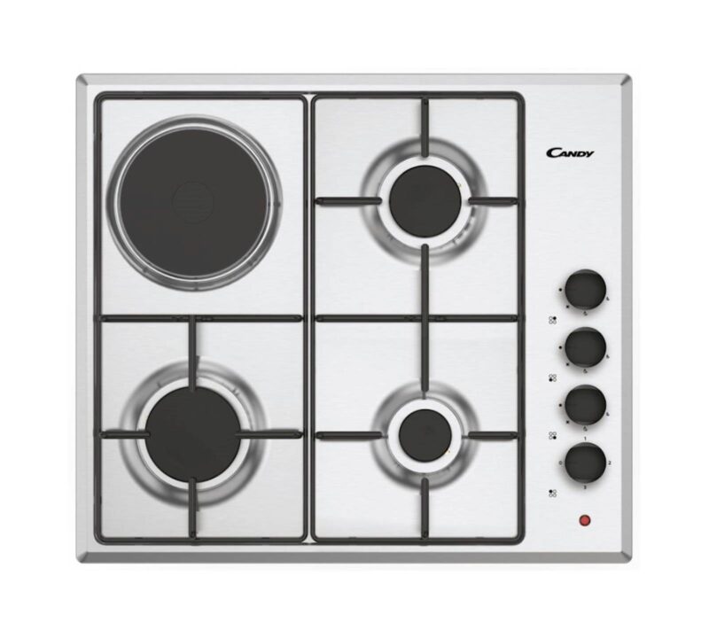 Kuhalna plošča CANDY CMGH31X/1, plin + elektrika