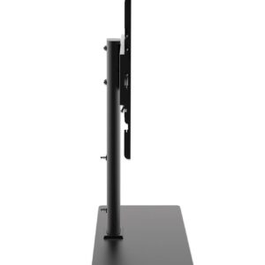 Namizni TV nosilec 32''-65'' MANHATTAN 45kg, po višini nastavljiv, črne barve