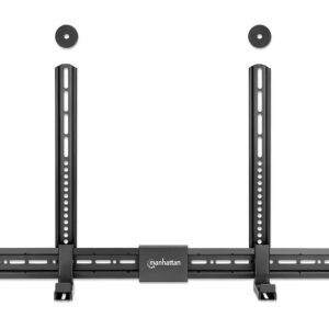 Univerzalni nosilec za sound bar MANHATTAN, 15kg, črne barve