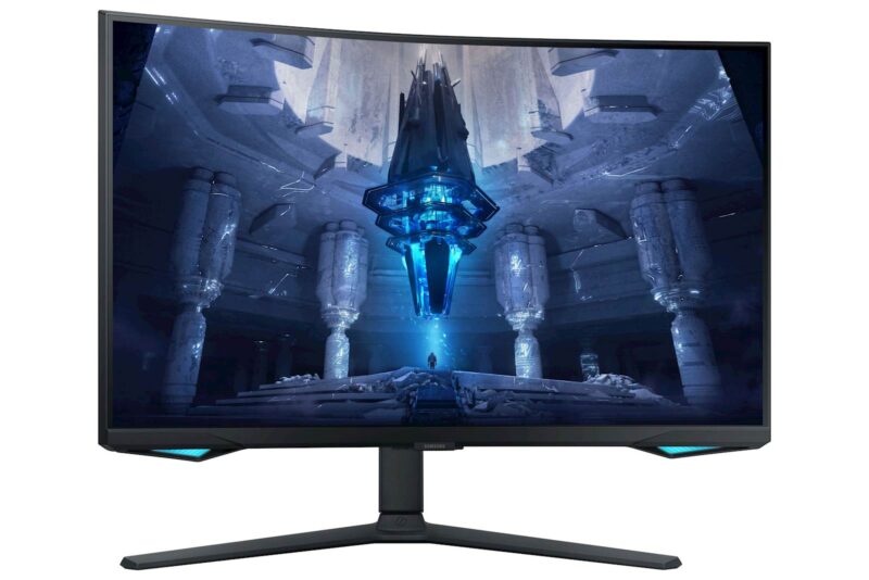 Monitor Samsung 32" G75NB Odyssey Neo G7 ukrivljen, Mini-LED, VA, 3840x2160, 2x HDMI, DP, USB