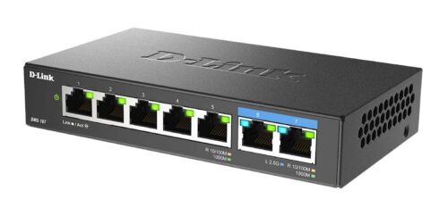 Mrežno stikalo DMS-107 2,5 Gbps