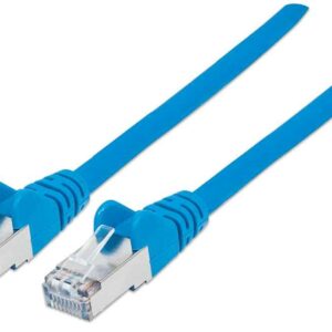 Mrežni kabel Intellinet 0,5m Cat6A moder Mrežni kabel Intellinet 0,5m Cat6A moder