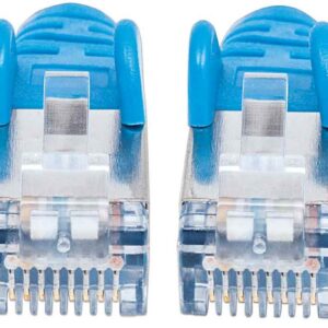 Mrežni kabel Intellinet 0,5m Cat6A moder Mrežni kabel Intellinet 0,5m Cat6A moder