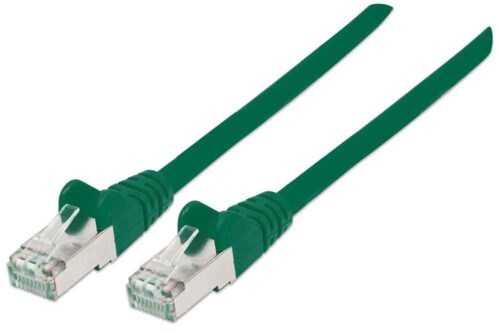 Mrežni kabel Intellinet 2 m Cat6A, CU, zelen Mrežni kabel Intellinet 2 m Cat6A, CU, zelen