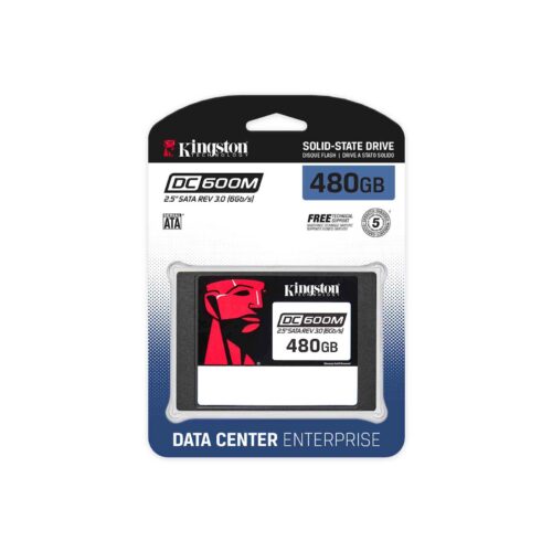 SSD Kingston 480GB DC600M, 2,5", SATA3.0, 560/470 MB/s, za podatkovne centre
