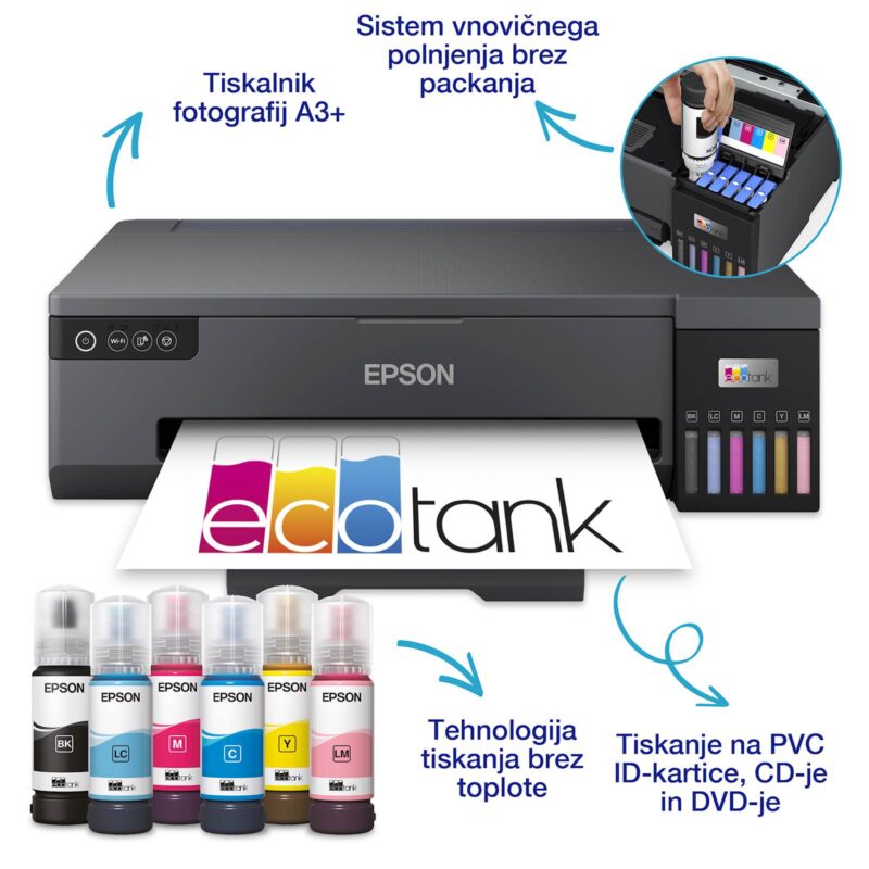Brizgalni tiskalnik EPSON EcoTank ITS L18050