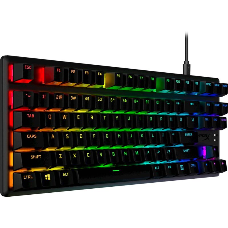 Tipkovnica HP HyperX Alloy Origins PBT mehanska za igre - HX Red
