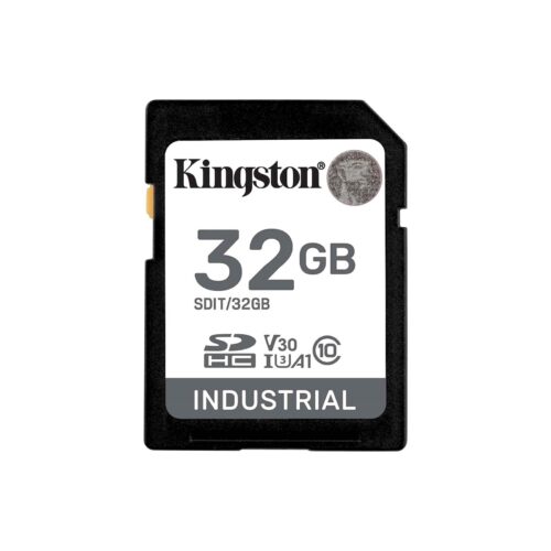 SDHC Kingston 32GB Industrial, do 100MB/s, Class 10, UHS-I, U3, V30, A1