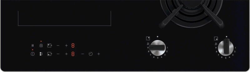 Vgr. plošča Electrolux KDI641723K, 2x indukcija + 2 x plin