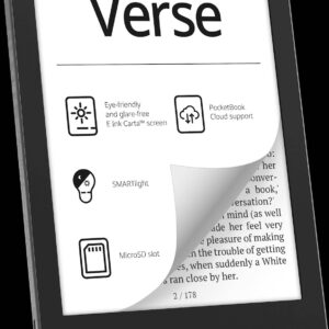 Elektronski bralnik PocketBook Verse, siv