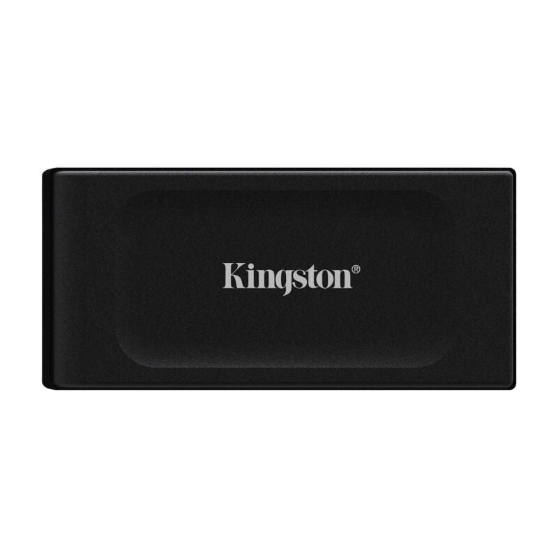 SSD Kingston prenosni 1TB XS1000 črn, USB A 3.2, 1050/1000MB/s