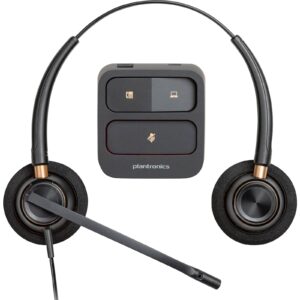 Binavralne slušalke Poly EncorePro HW520 s priklopom Quick Disconnect