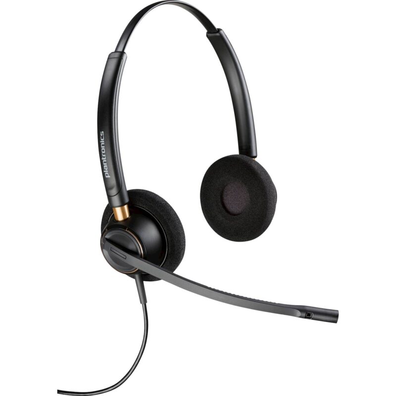 Binavralne slušalke Poly EncorePro HW520 s priklopom Quick Disconnect