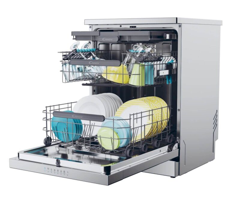 Pomivalni stroj CANDY Rapido CF 5C7F1X, C, inox