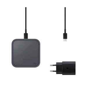 SAMSUNG BREZŽIČNA POLNILNA POS.+ADAPTER+KABEL15W SIVA