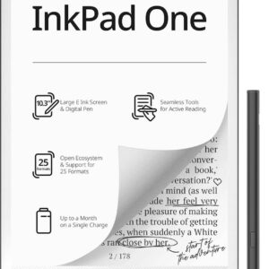 Elektronski bralnik PocketBook InkPad One, črn