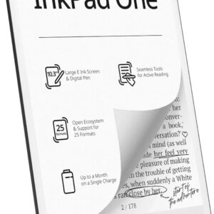 Elektronski bralnik PocketBook InkPad One, črn