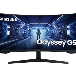 Monitor Samsung 34" G55T Odyssey G5 ukrivljen, VA, 3440x1440, HDMI, DP