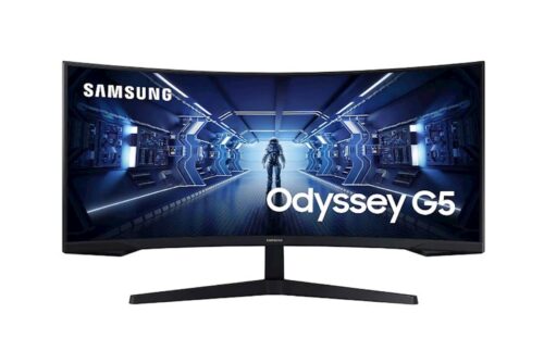 Monitor Samsung 34" G55T Odyssey G5 ukrivljen, VA, 3440x1440, HDMI, DP