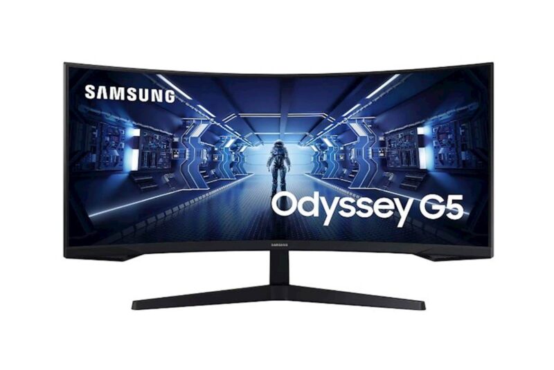 Monitor Samsung 34" G55T Odyssey G5 ukrivljen, VA, 3440x1440, HDMI, DP
