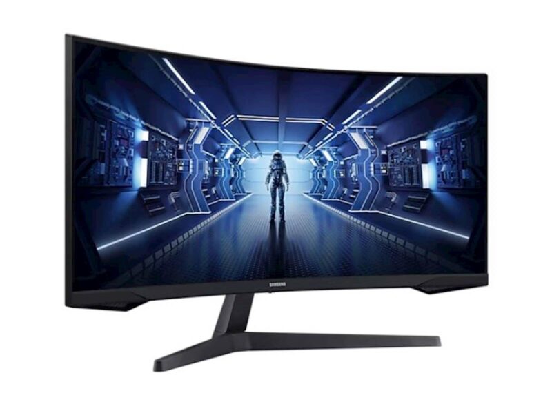 Monitor Samsung 34" G55T Odyssey G5 ukrivljen, VA, 3440x1440, HDMI, DP