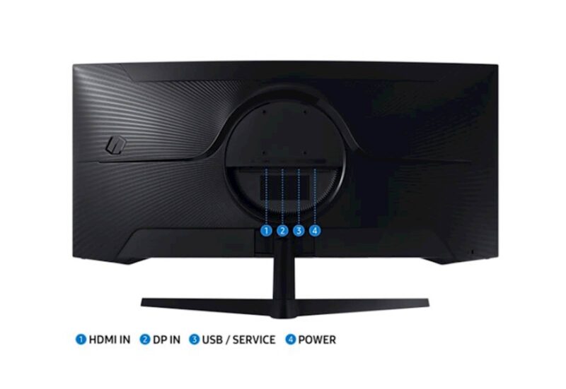 Monitor Samsung 34" G55T Odyssey G5 ukrivljen, VA, 3440x1440, HDMI, DP