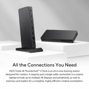 ASUS priklopna postaja ASUS Triple 4K Thunderbolt 4  Dock DC500