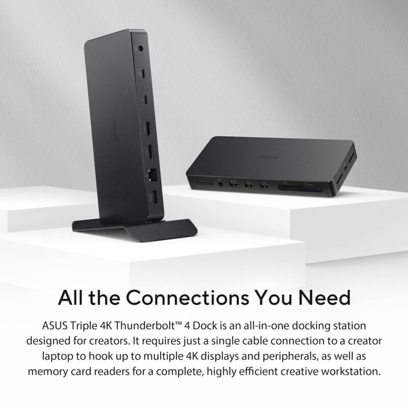 ASUS priklopna postaja ASUS Triple 4K Thunderbolt 4  Dock DC500